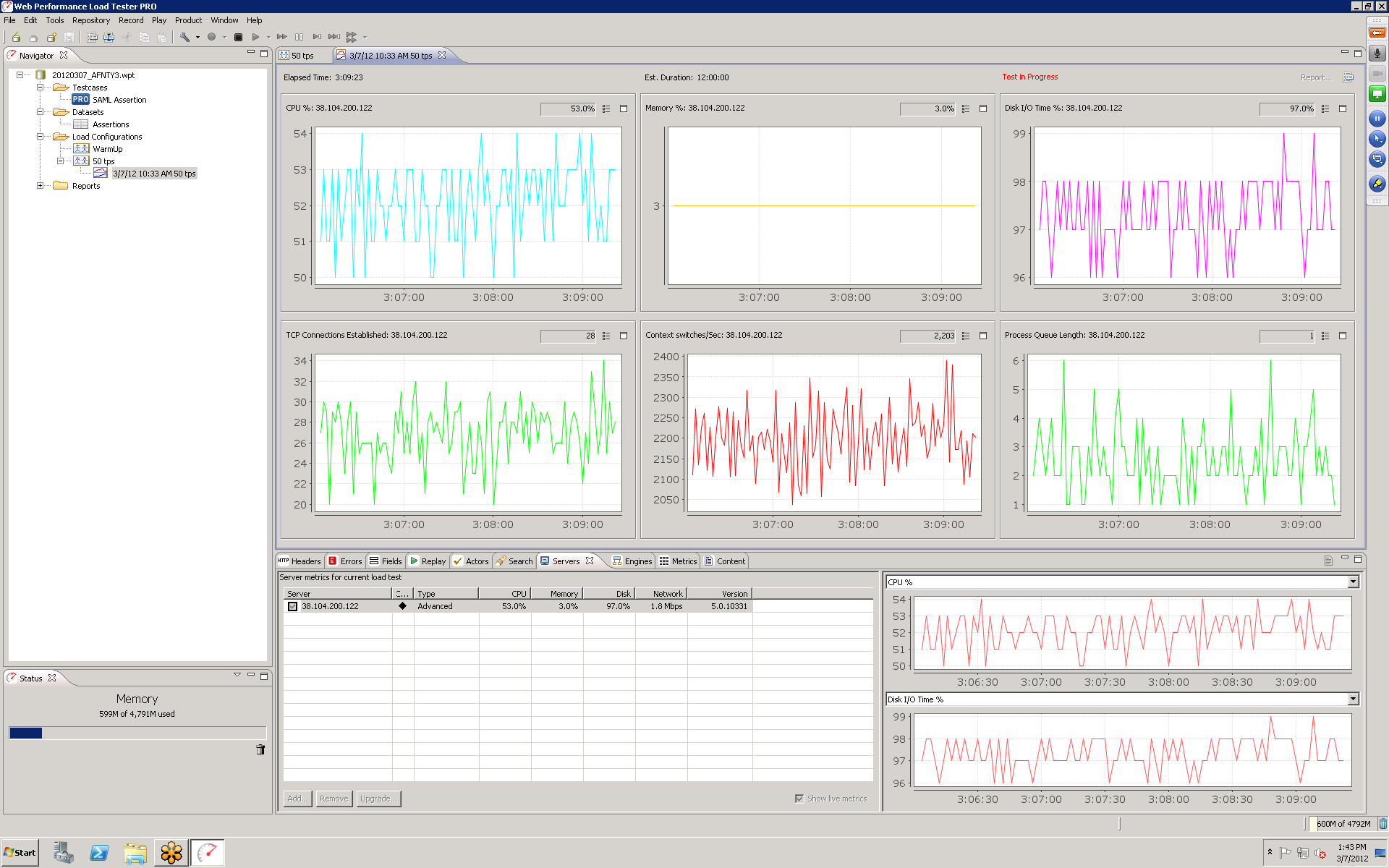 Server Monitoring GUI